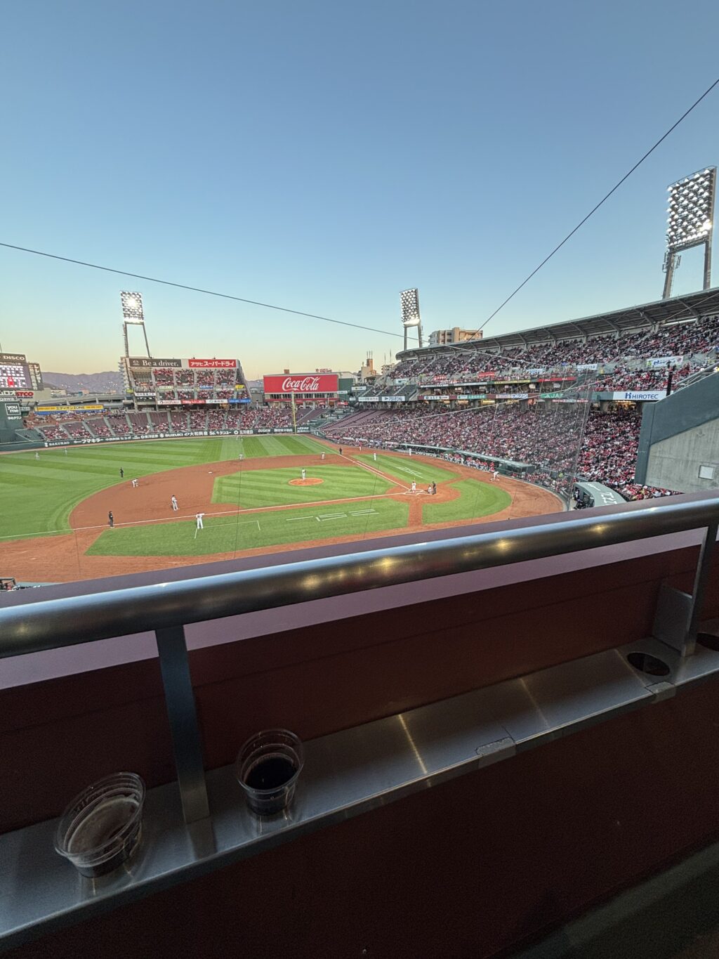 カープ観戦！ラグジュアリールーム！！